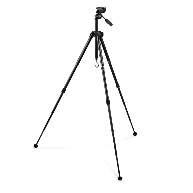 Treppiede Vortex Optics Mountain Pass - In Alluminio Con Testa Panoramica E Sgancio Rapido, Carico 10kg