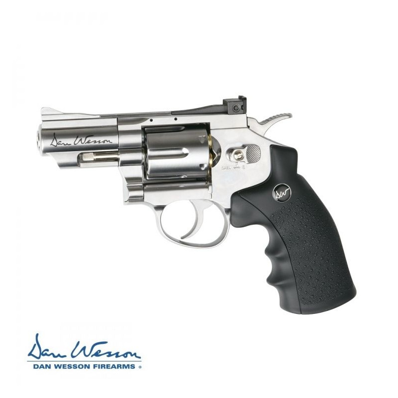 Revolver Dan Wesson 2,5 Silver - 4,5 mm Co2 Bbs