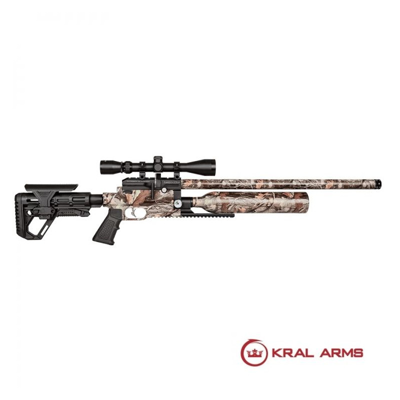 PCP KRAL Puncher Jumbo Dazzle Camo Carabina 5,5 mm - 24 Joule