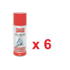 Silikonspray 200 ml. en caja de 6 uds.