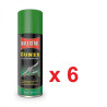 Aceite para armas Gunex 200 ml en caja de 6 uds.