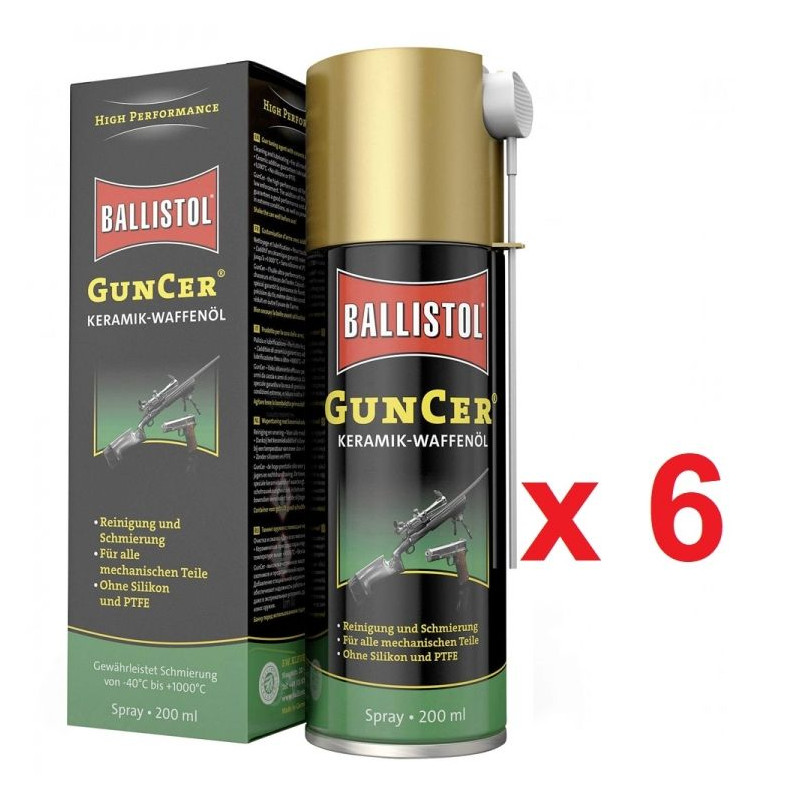 GunCer Oil Spray 200 ml in einer Schachtel mit 6 Stk.