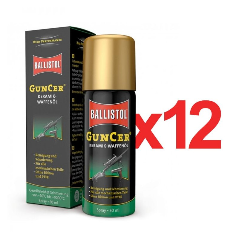 GunCer Oil Spray 50 ml in box of 12 units