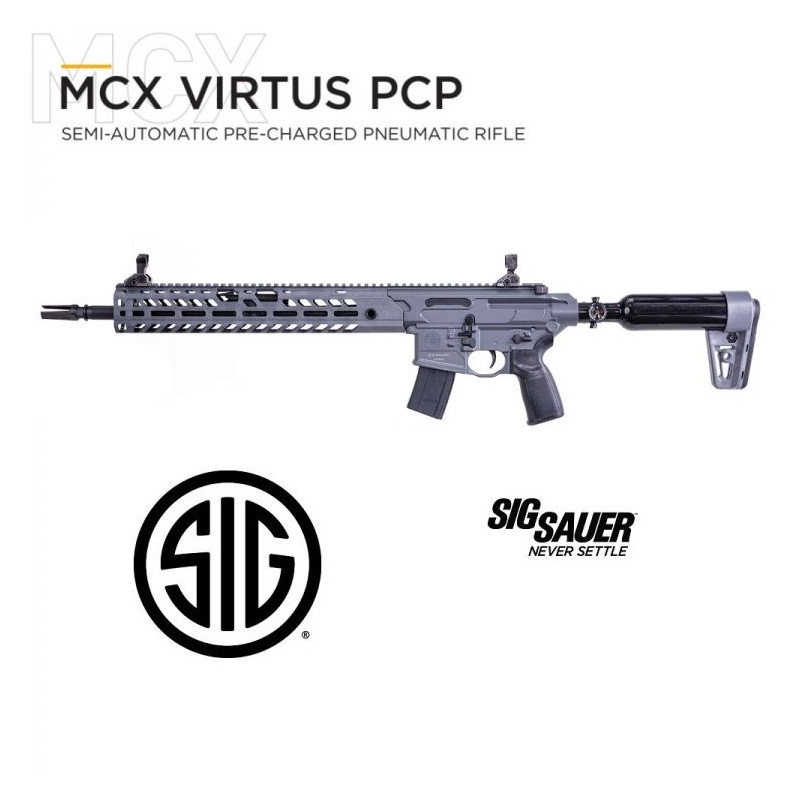 Rifle Sig Sauer MCX Virtus PCP Semiautomático calibre 5,5 mm