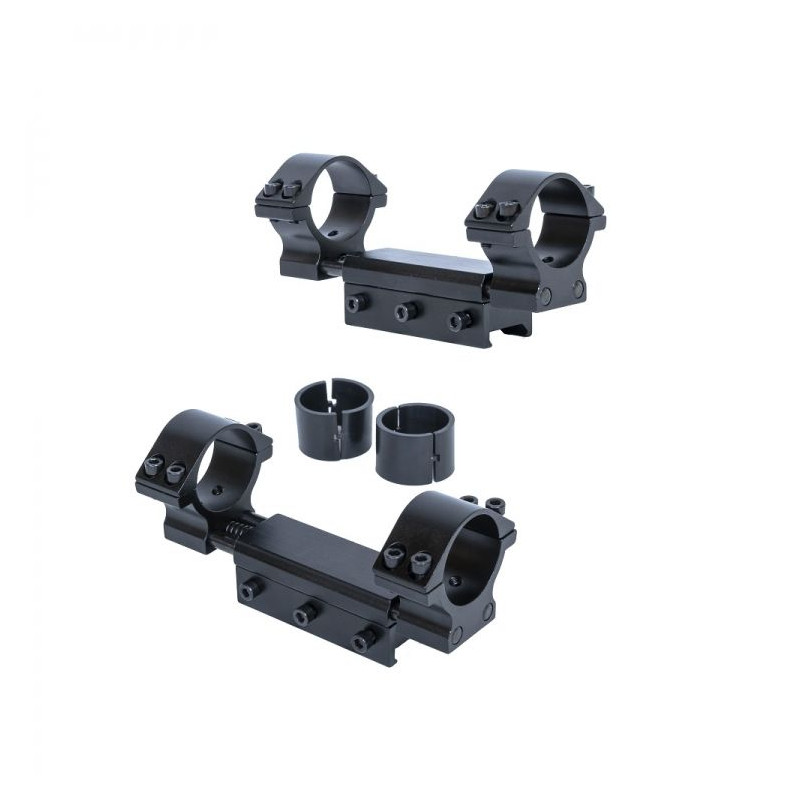 Zasdar MonoBlock Zero Recoil & Oslash25 - & OslashRail Weaver 30 mmPicatinny Mounts