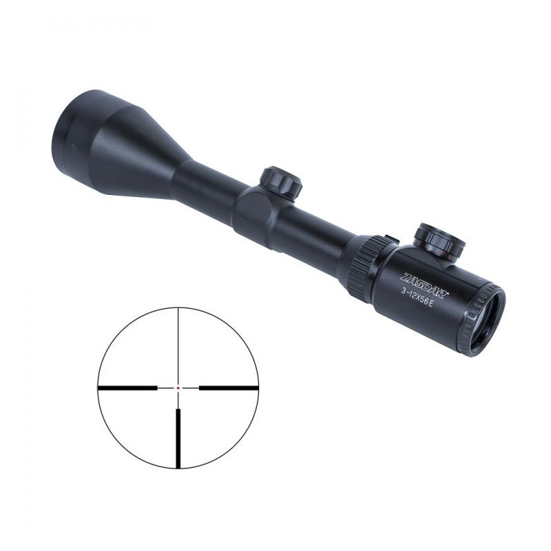 Zasdar 3-12x56 mm scope Ret illuminated