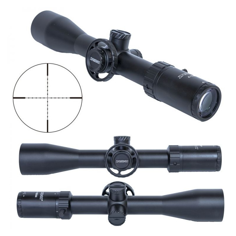 Zasdar 4-16X44 mm Sucher. Ret.Mildot nicht beleuchtet
