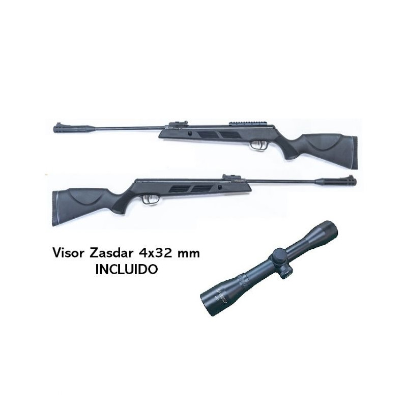 ArtemisZasdar Luftgewehr SR1000S Gaskolben 5,5 mm mit 4x32 Zielfernrohr