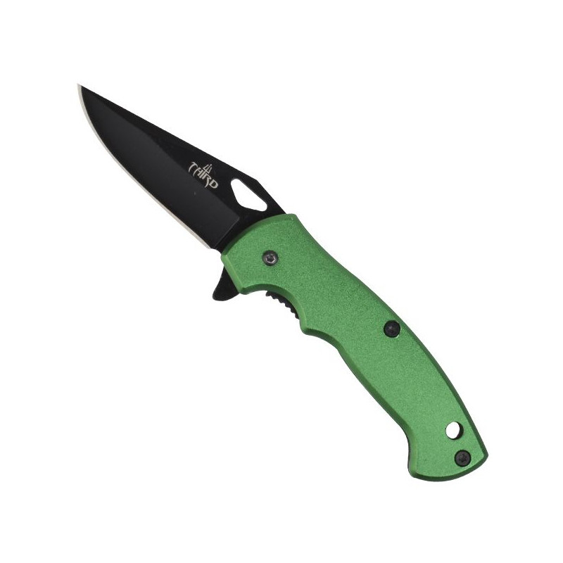 Small Tactical Assisted Knife Green 11573