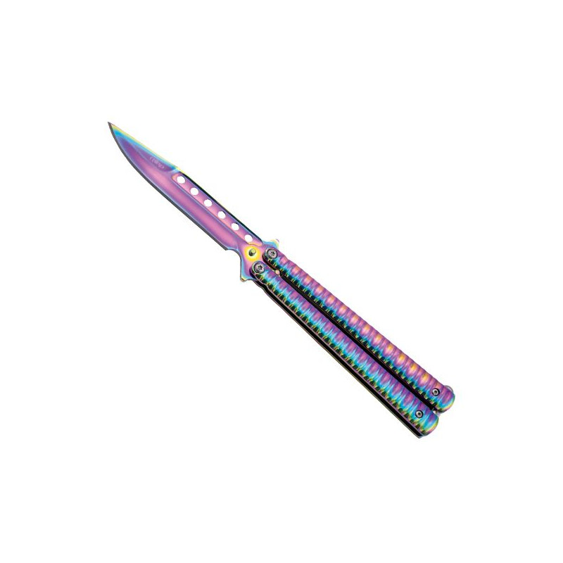Rainbow Butterfly Knife 11617