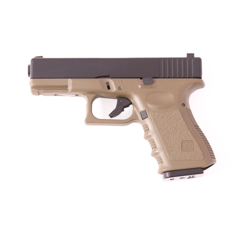 GBB 23 OD METAL SLIDE KJ WORKS G23-SM-OD