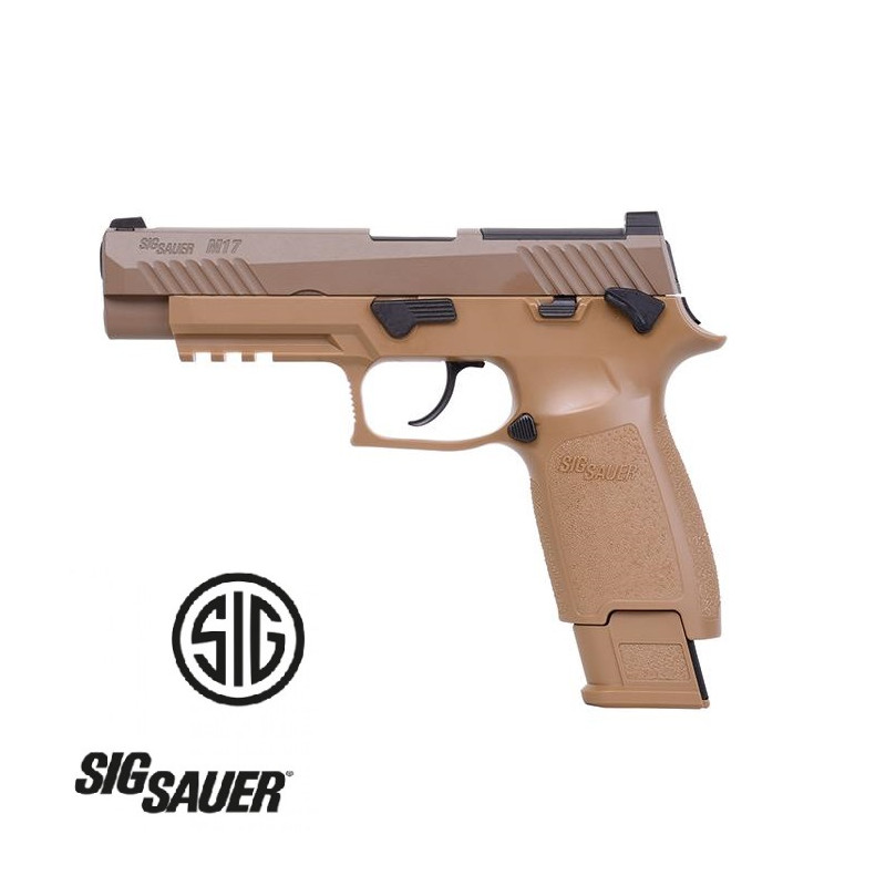 Pistola Sig Sauer- VFC Airsoft ProForce P320-M17 Coyote Gas 6mm.