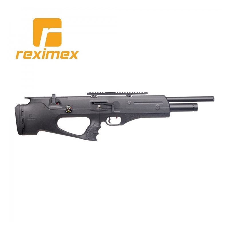 PCP REXIMEX Apex Karabiner Kaliber 6,35 mm. Synthetisch Schwarz. 24 Joule.