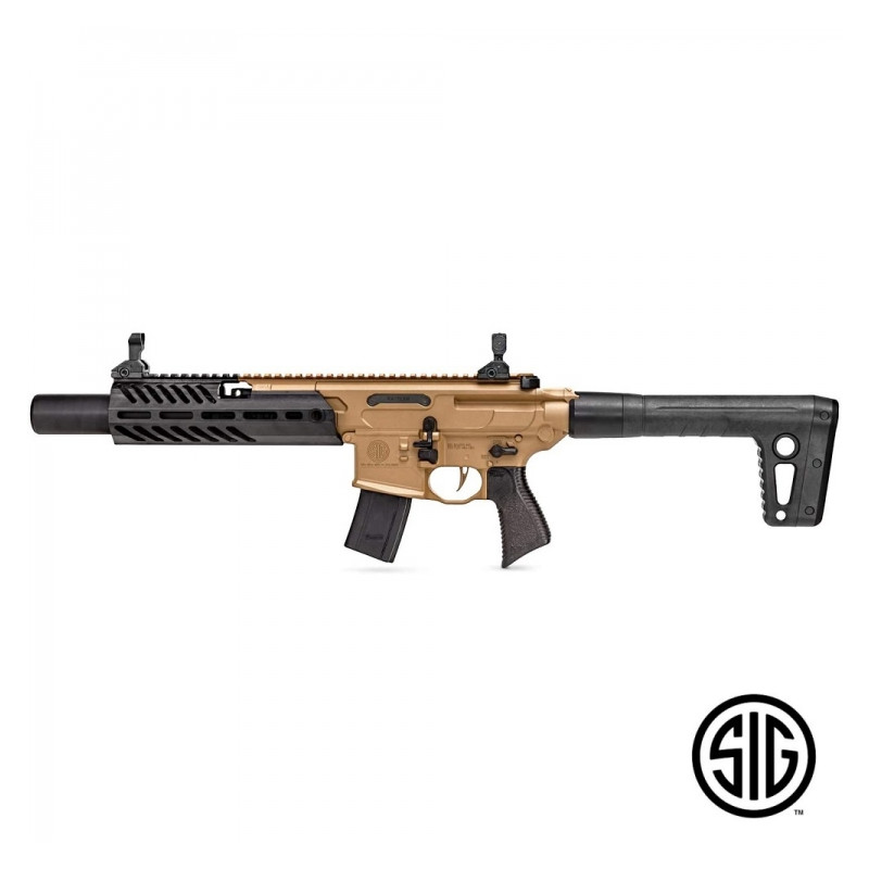 Fucile mitragliatore Sig Sauer MCX CANEBRAKE FDE Co2 - 4.5MM Pellets