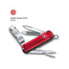 NAIL CLIP 580, ROJA TRANS.