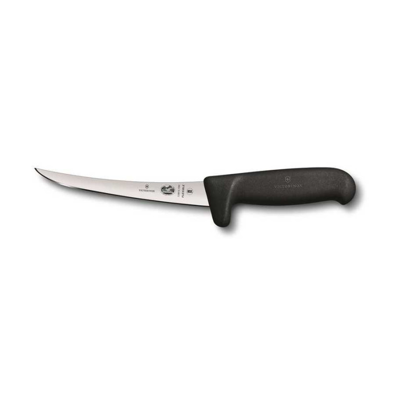 VICTORINOX DEBONING knife SAFETY GRIP 5661312M 12 CM BLACK