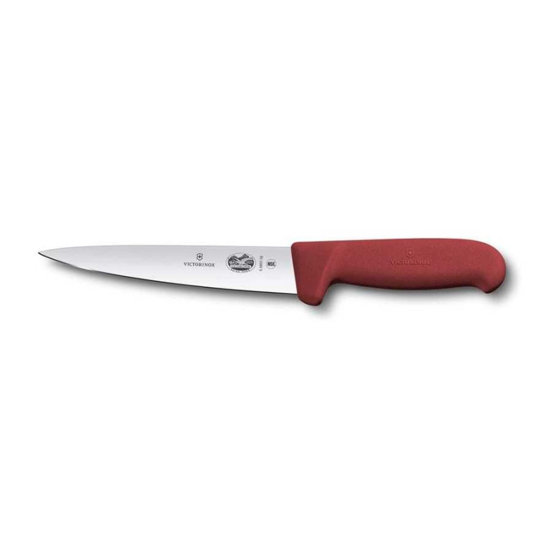 COUTEAU DE BOUCHER VICTORINOX 5.5601.16 16 CM ROUGE