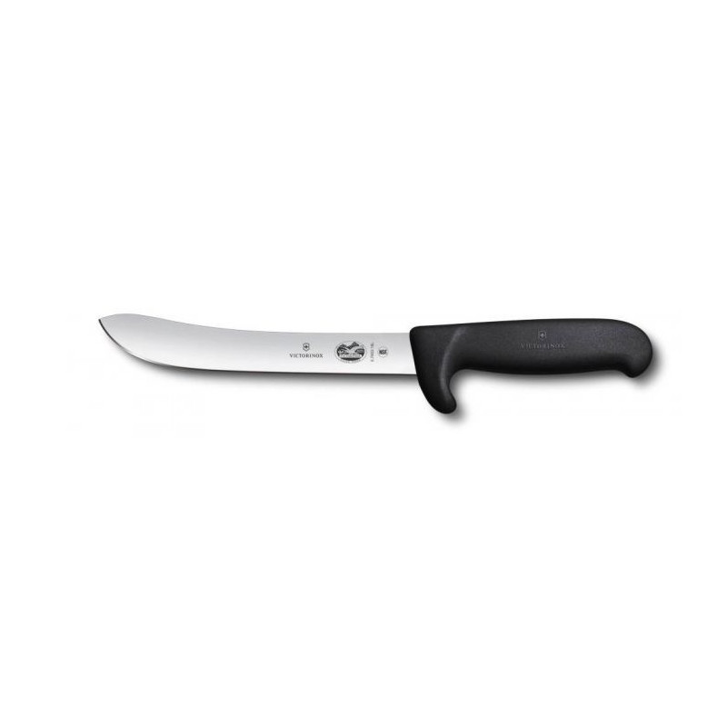 Couteau de boucher SAFETY NOSE VICTORINOX 5.7603.18L 18 CM NOIR