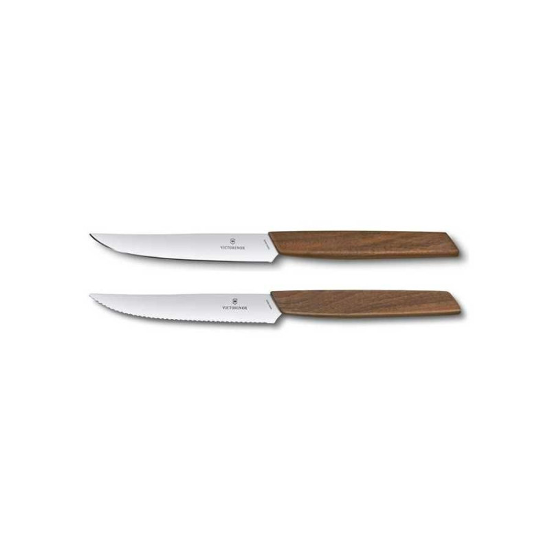SET DI COLTELLI DA BISTECCA SWISS MODERN VICTORINOX 6.9000.12G