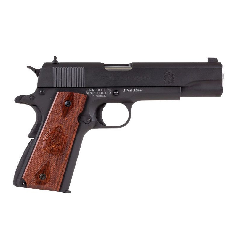 Canon Co2 SPRINGFIELD Armory 1911 de 4,5 mm - Noir
