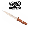 Cuchillo Buffalo River Jabali Mango de Madera Con
