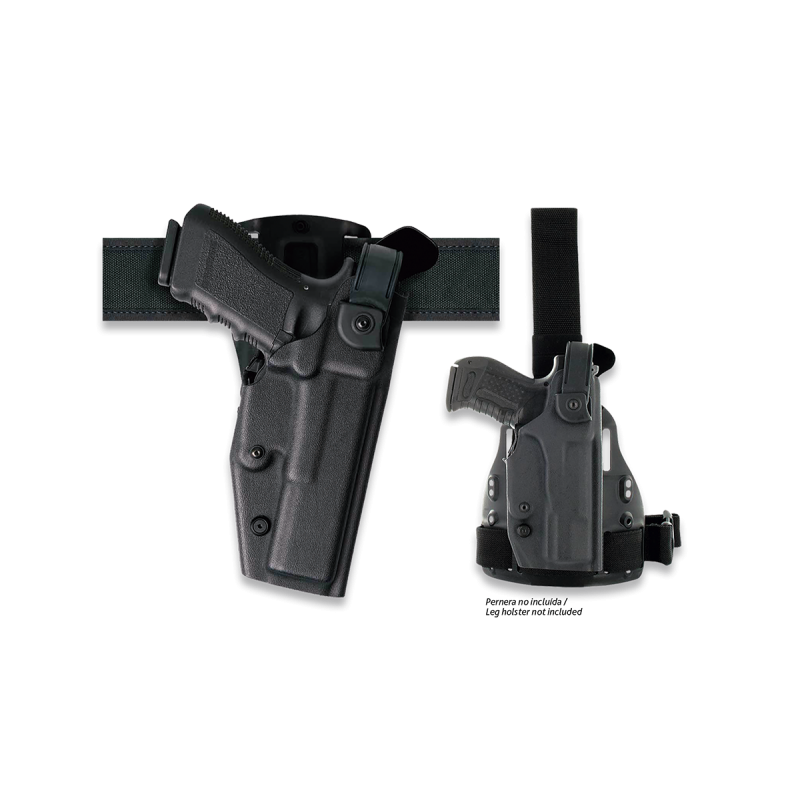 Radar D-Shell holster 5 safety levels