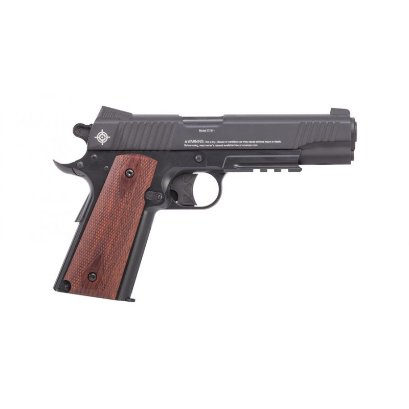 Crosman Pistolet noir 4,5 mm 1911