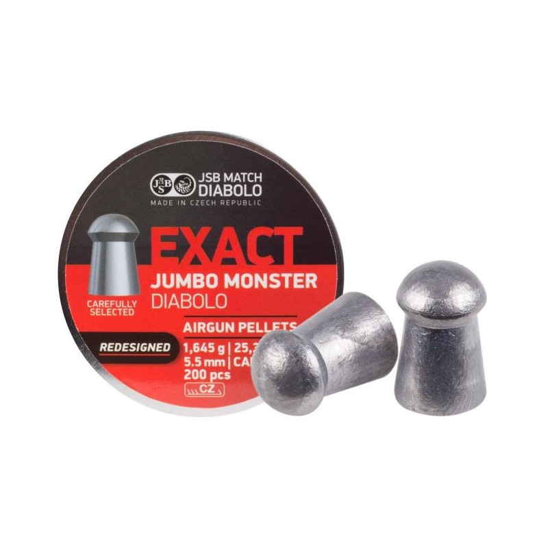 Exactement Jumbo Monster 5.52mm Plombs Redessinés JSB