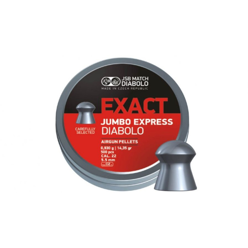 JSB Exact Jumbo Express 5.52MM 250pcs plombs
