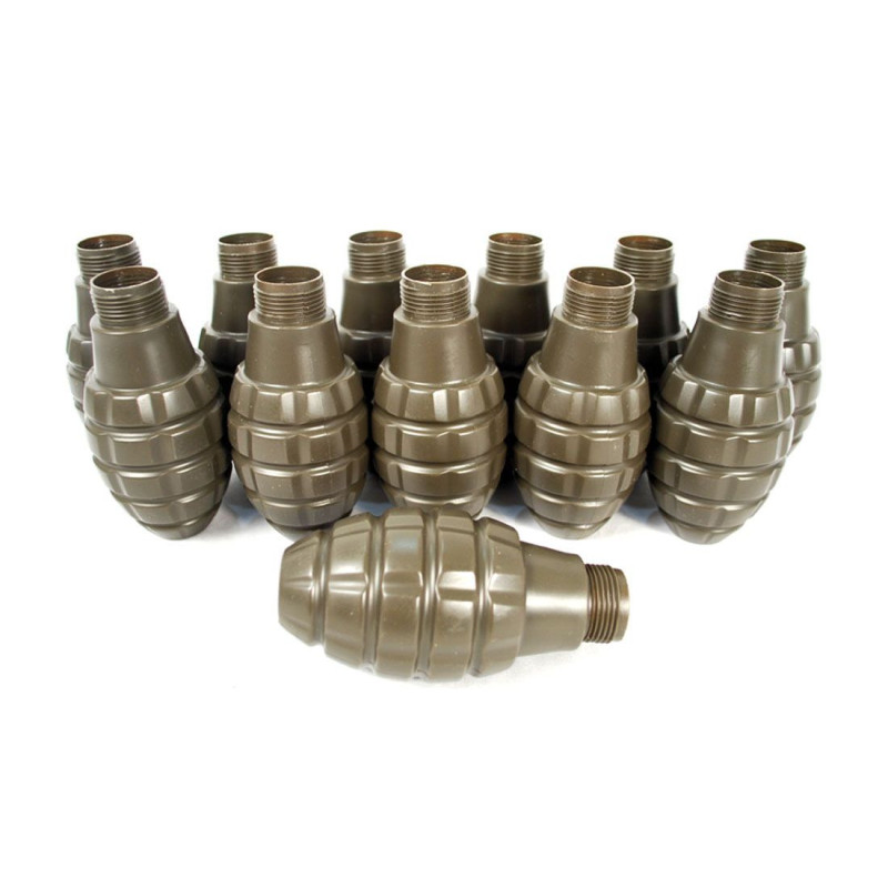 HAKKOTSU THENDER B CO2 AIRSOFT SOUND GRENADE 12 SPARE PINEAPPLE SHELLS