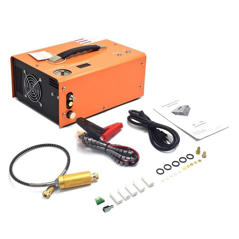 Compresseur électrique ZASDAR V2 avec arrêt automatique 110220v pour PCP 300 bar. (4500PSI30MPH)