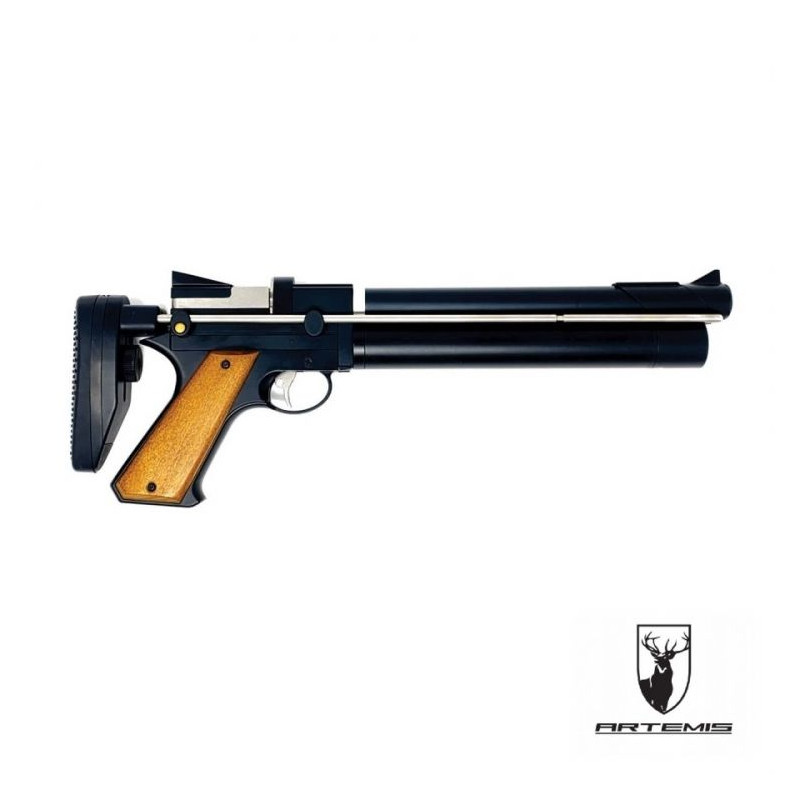 Pistola PCP ArtemisZasdar PP750 Con regulador integrado multi- tiro cal. 4,5 mm Balines
