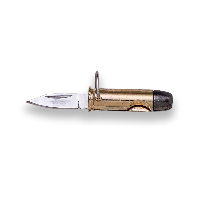 Taschenmesser Kugelform Edelstahlklinge 3,2 cm und Aluminiumgriff