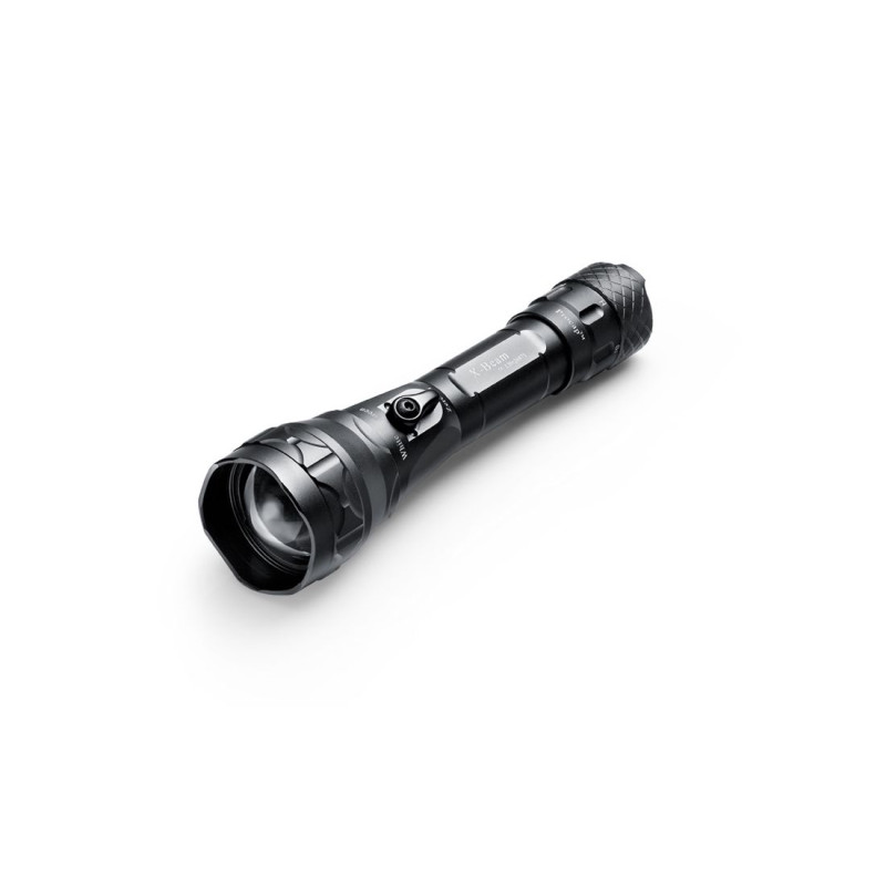 X-BEAN FOCUS TASCHENLAMPE WEISSGRÜN WIEDERAUFLADBAR 1400LUM 45MIN ONOFF WOLF AUGEN