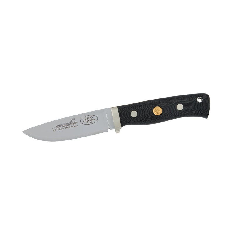 Fällkniven Knife F1L3G Limited Edition Black Micarta