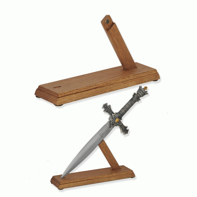 Tabletop Dagger Exhibitor - Wood