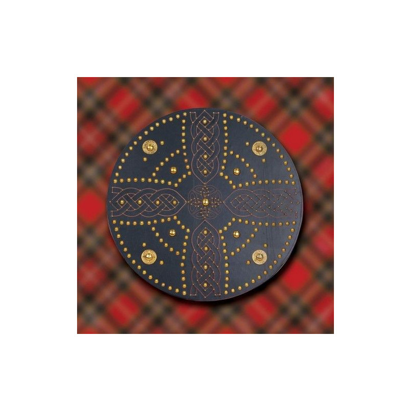 805182 Scottish Targe Shield Celtic Cross