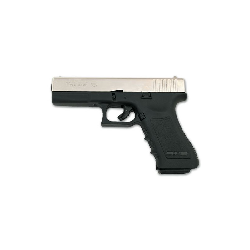 Blank pistol Bruni Gap Nikel 9mm