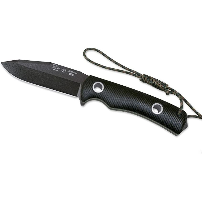 Coltello Shaman Nieto s CDU G10 Lama Nera