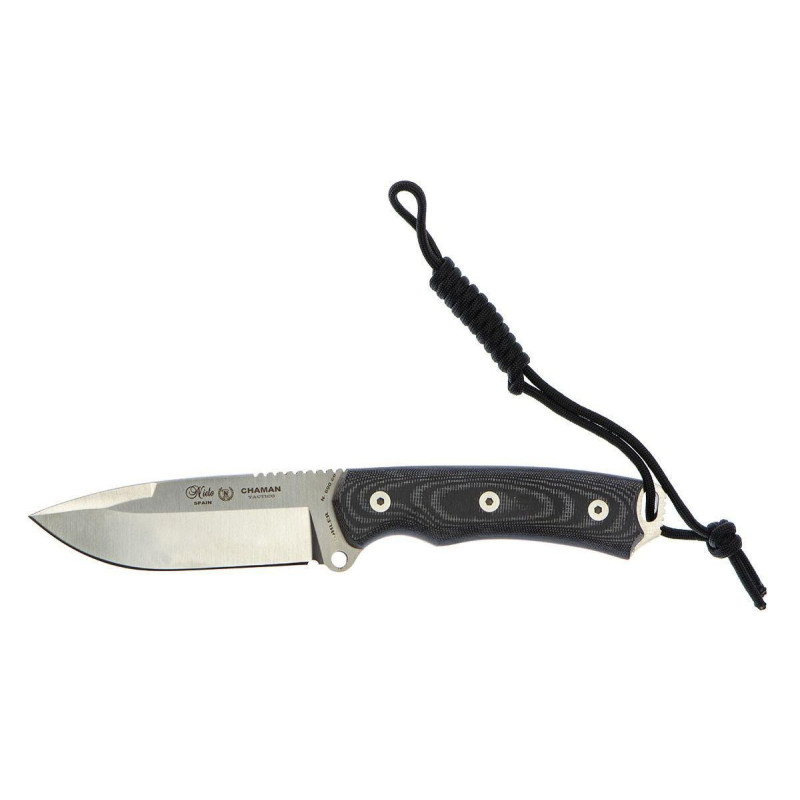 Cuchillo Nieto Chamán Böhler Mikarta Negra 140-MB