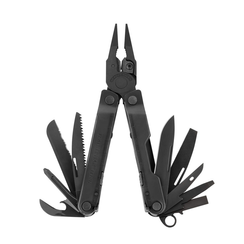 Attrezzo multifunzione Leatherman tondo per cemento armato nero