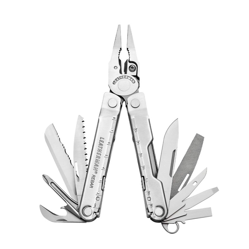 Barre d’armature en acier inoxydable Leatherman outil multifonction. Gaine en nylon