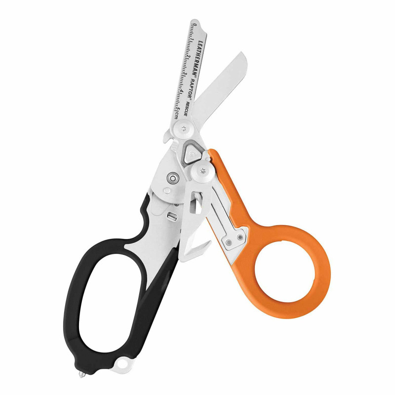 Ciseaux de sauvetage Raptor Leatherman Orange et noir