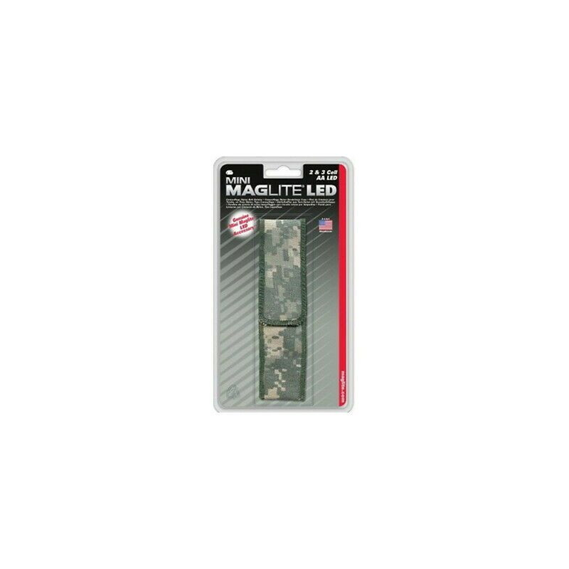 Maglite AA Cell Torcia Elettrica Full Flap Nylon Cintura Fondina Camo Modello AP2X106