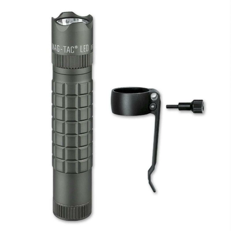 Mag-Tac CR123 MAGLITE Lanterna, Moldura coroada, Cinza Urbano