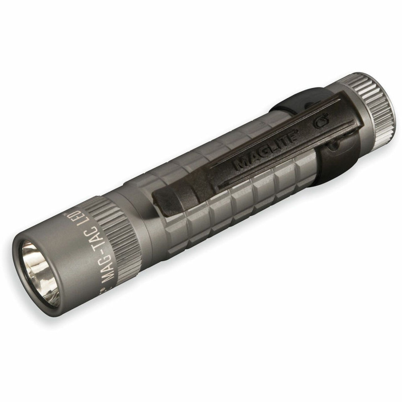 SG2LRG6 TORCIA MAGLITE MAG-TAC LED CR123 A 2 CELLE - LUNETTA LISCIA, GRIGIO URBANO