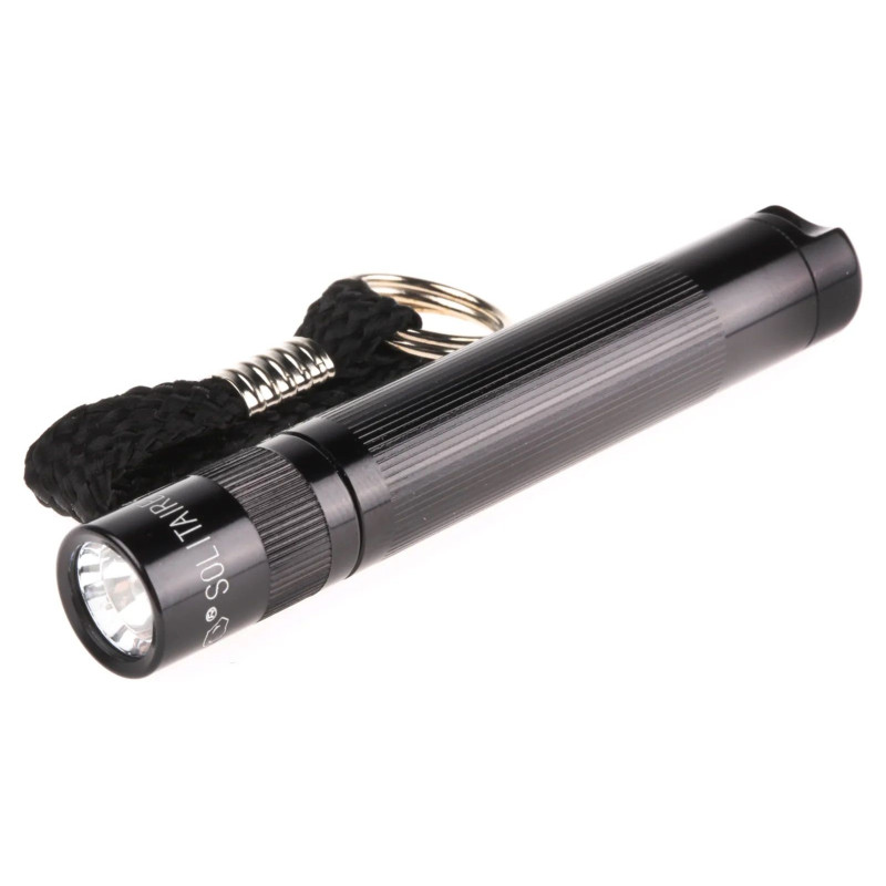 Portachiavi a incandescenza Torcia MAGLITE Solitario Nero 2 lm