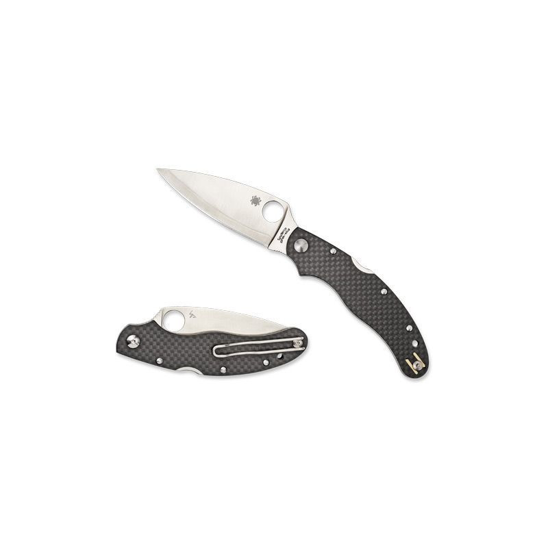 Caly 3.5 Taschenmesser aus Kohlefaser SPYDERCO