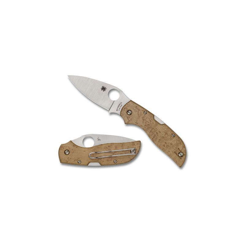 Spyderco Chaparral Speckled Maple Knife