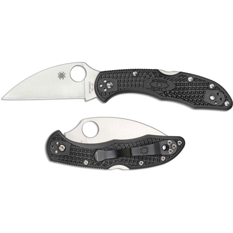 Delica SPYDERCO Couteau de poche 4 Frn Wharncliffe